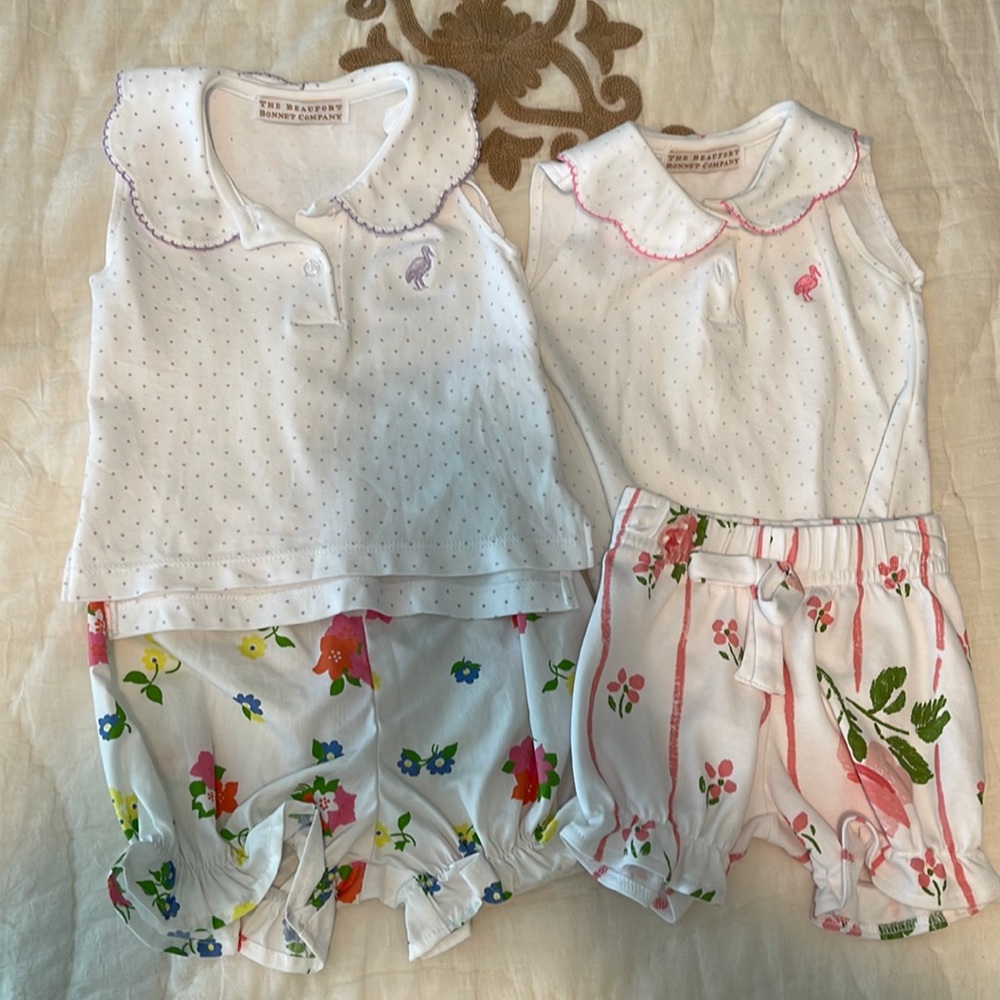 Beaufort Bonnet Set 6-12 month